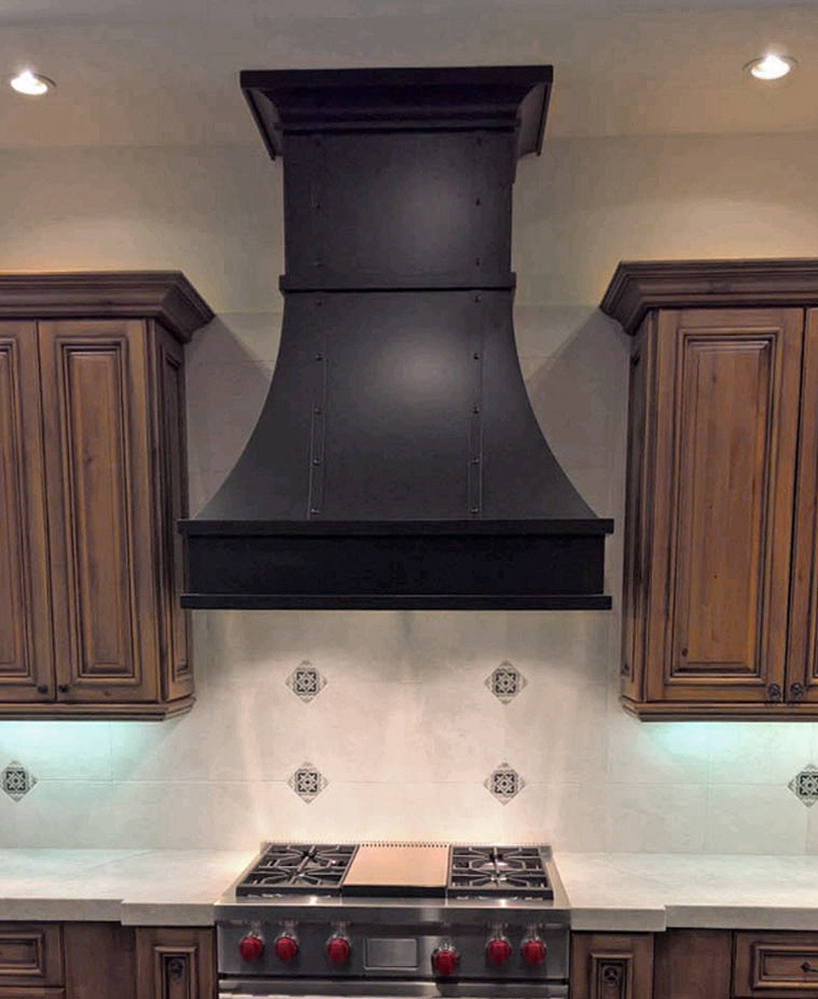 Custom Range Hoods - Design, Fabrication, & Installation