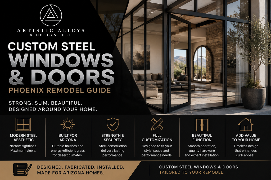 Custom Steel Windows and Doors Phoenix Remodel Guide
