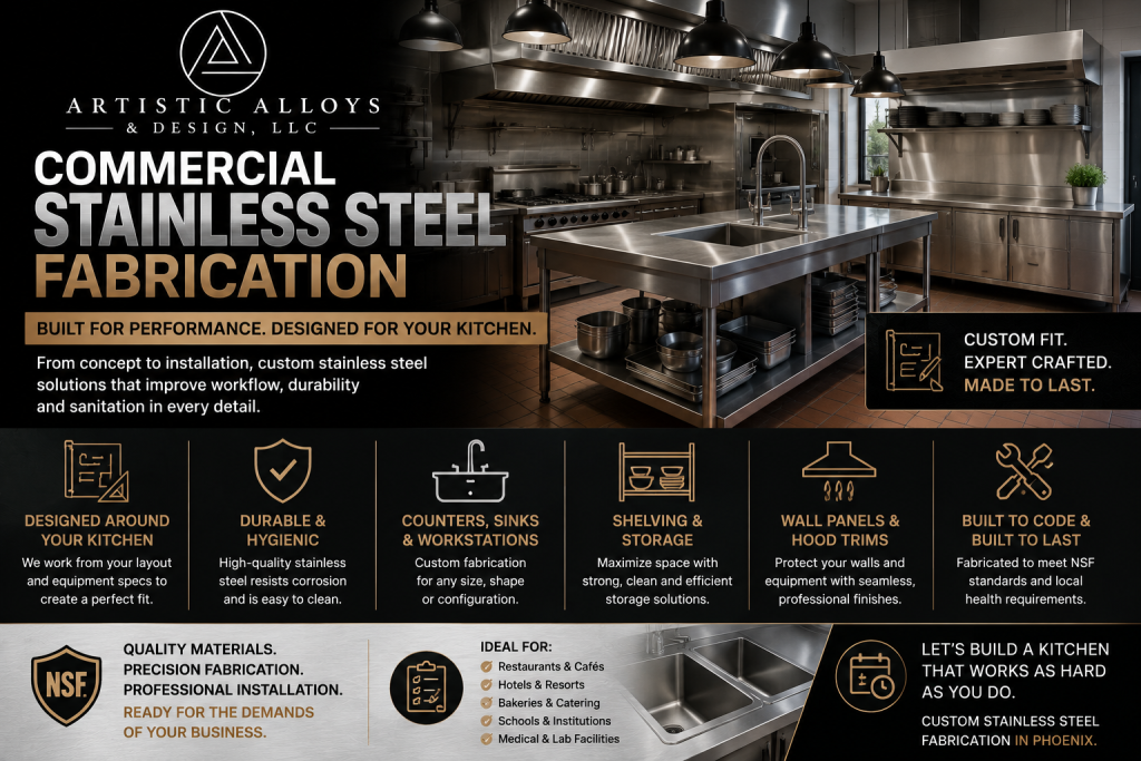 Commercial Stainless Steel Fabrication Phoenix Guide